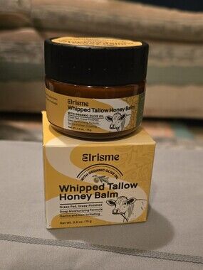 Elrisme Whipped Tallow Honey Balm - Yellow Jar & Box